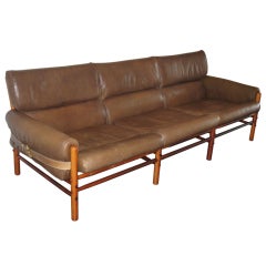 Swedish 3 Seater Sofa by Arne Norell