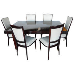 Elegant Art Deco Dining Room Set by Sviadocht Freres