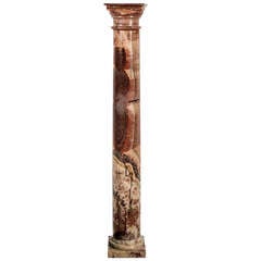 Wonderful Set of 4 Onyx Pedestals 3