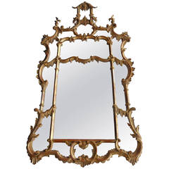 Detailed George III Style Mirror