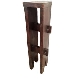Wooden Sculpture Pedestal