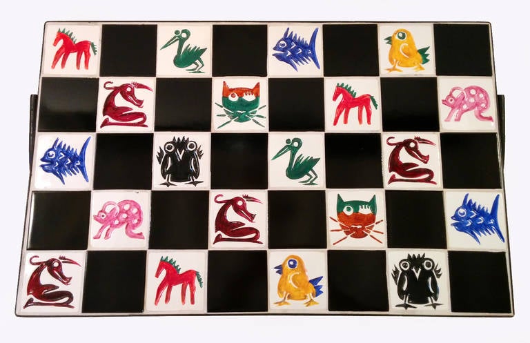 Happy Creature Tile Table