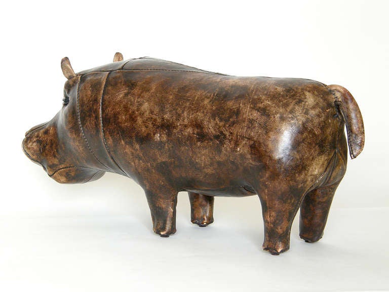British Dimitri Omersa Leather Hippopotamus