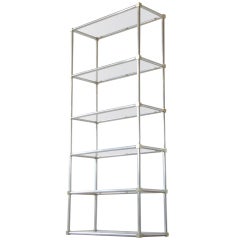 Aluminum and Brass Shelf 7