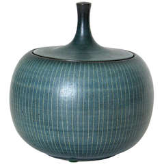 Used Harrison McIntosh Low Ceramic Jar