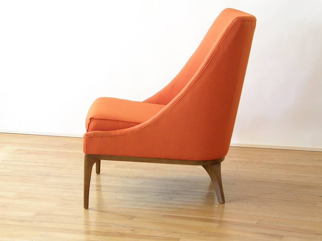 Mid-Century Modern Lawrence Peabody Slipper Chair