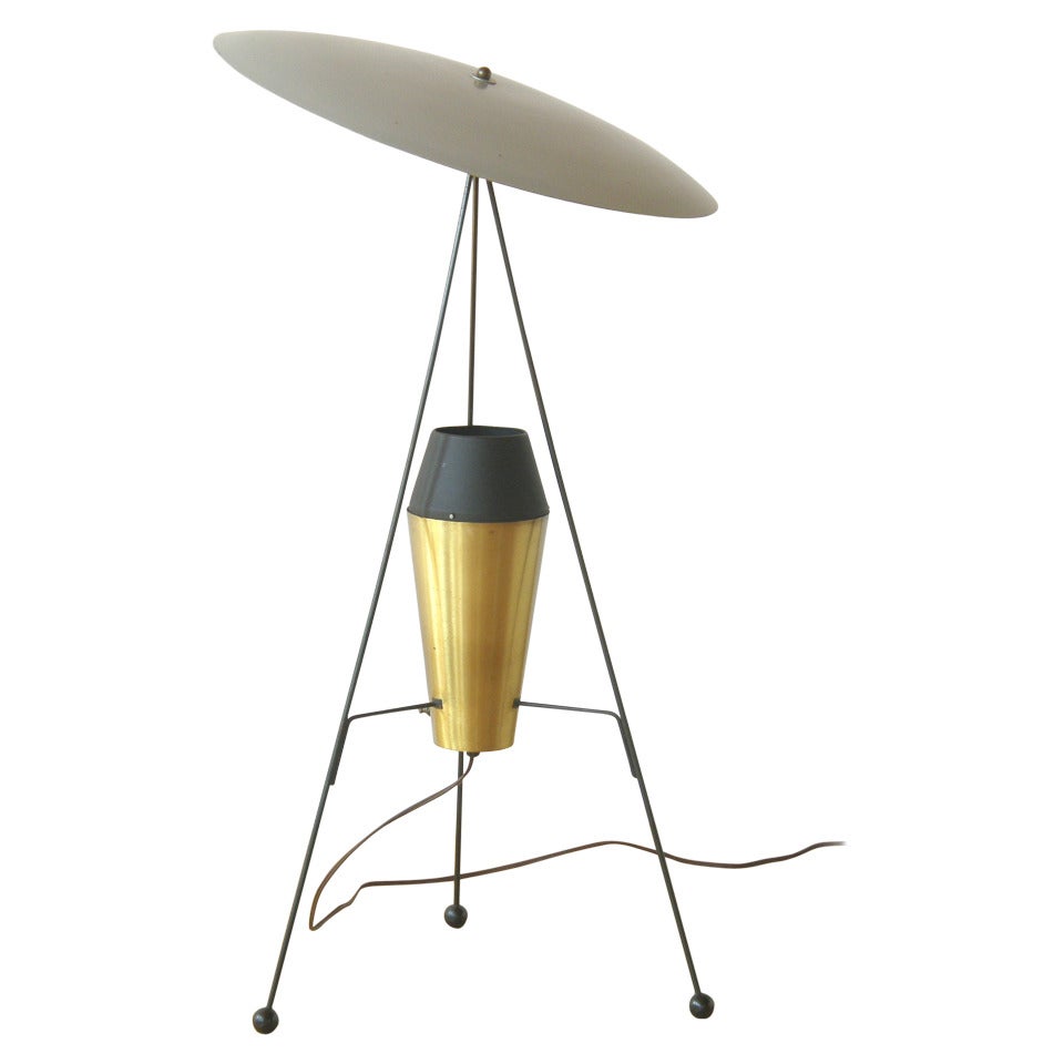 1951 M.O.M.A. Design Competition Lamp Designed by A.W. and Marion Geller For Sale