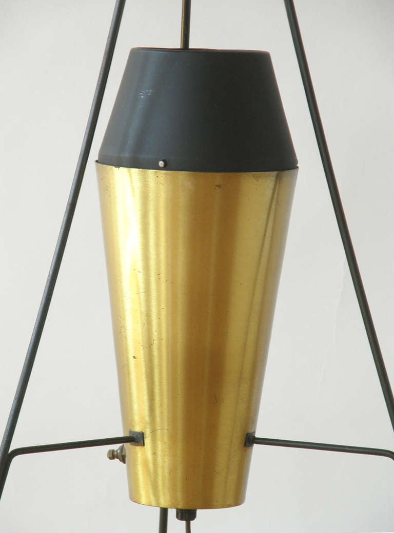 1951 M.O.M.A. (Maîtrise d'art) Lampe de concours de design conçue par A.W. et Marion Geller Bon état - En vente à Chicago, IL