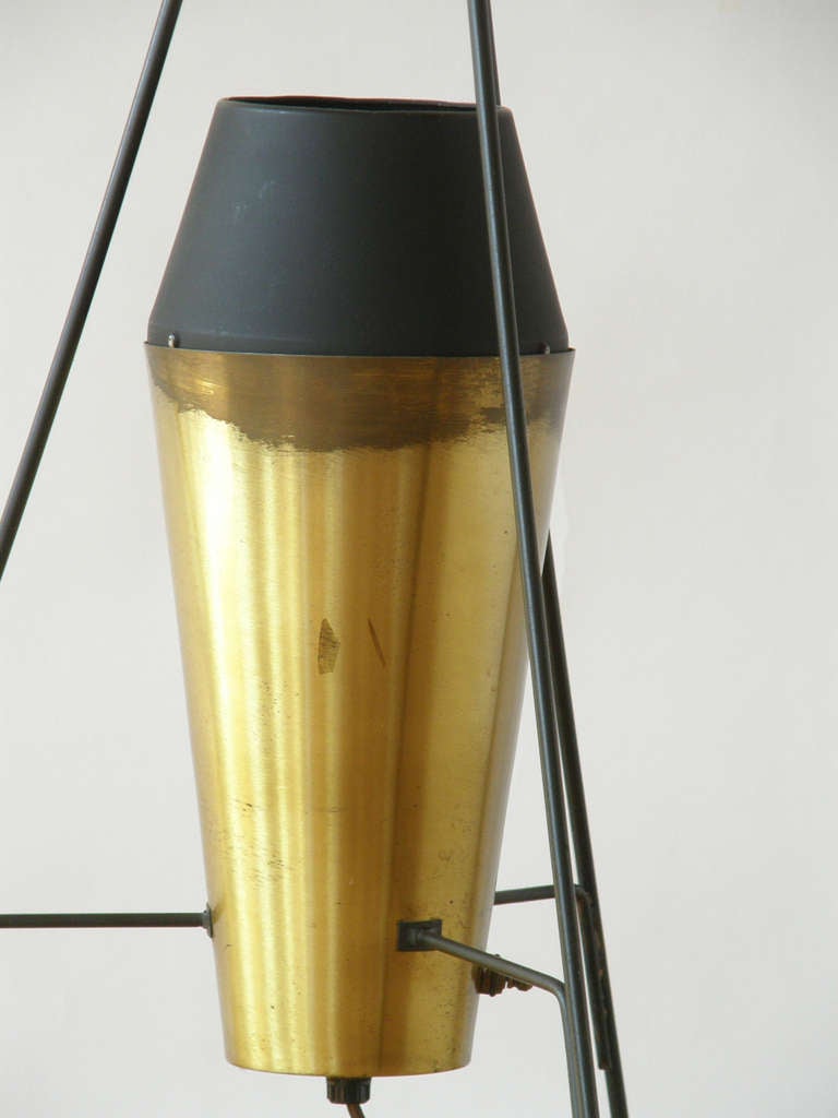 American 1951 M.O.M.A. Design Competition Lamp Designed by A.W. and Marion Geller For Sale