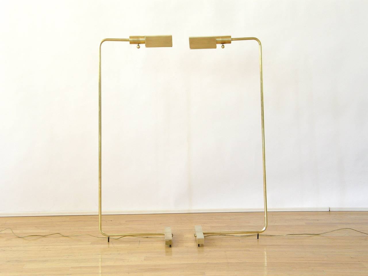 Pair of Cedric Hartman Floor Lamps 1