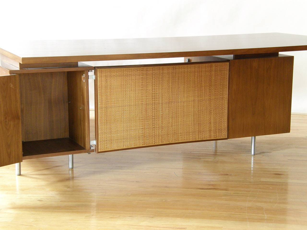 George Nelson for Herman Miller Executive Desk In Fair Condition In Chicago, IL