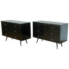 Pair Paul McCobb Dressers