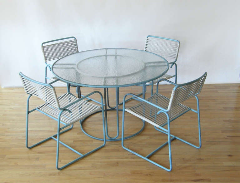 American Walter Lamb Dining Table and Chairs