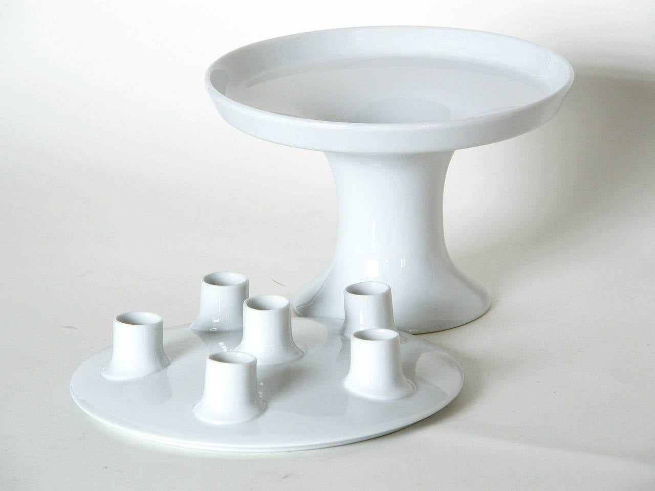 This porcelain centerpiece is part of the 