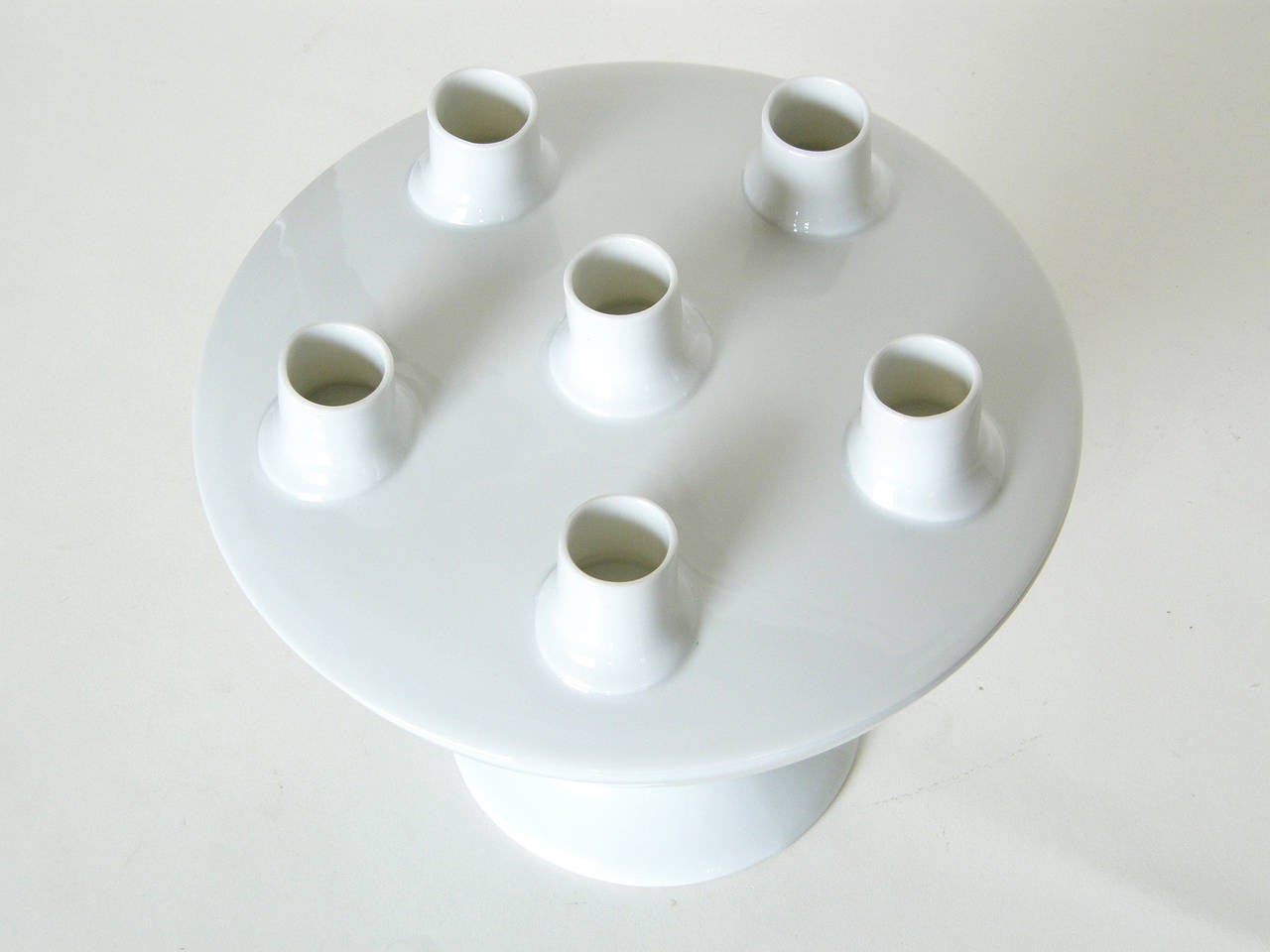 Japanese Paul McCobb Porcelain Compote or Candleholder