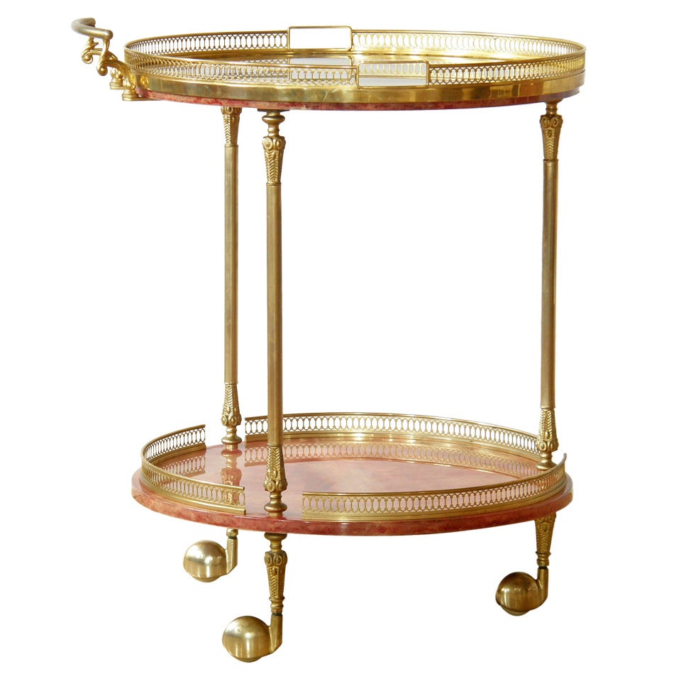 Aldo Tura Bar Cart