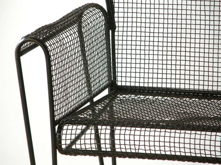Woven Iron Wire Throne Chairs 2