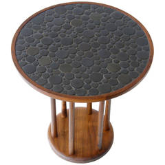 Jane and Gordon Martz Tile-Top Side Table