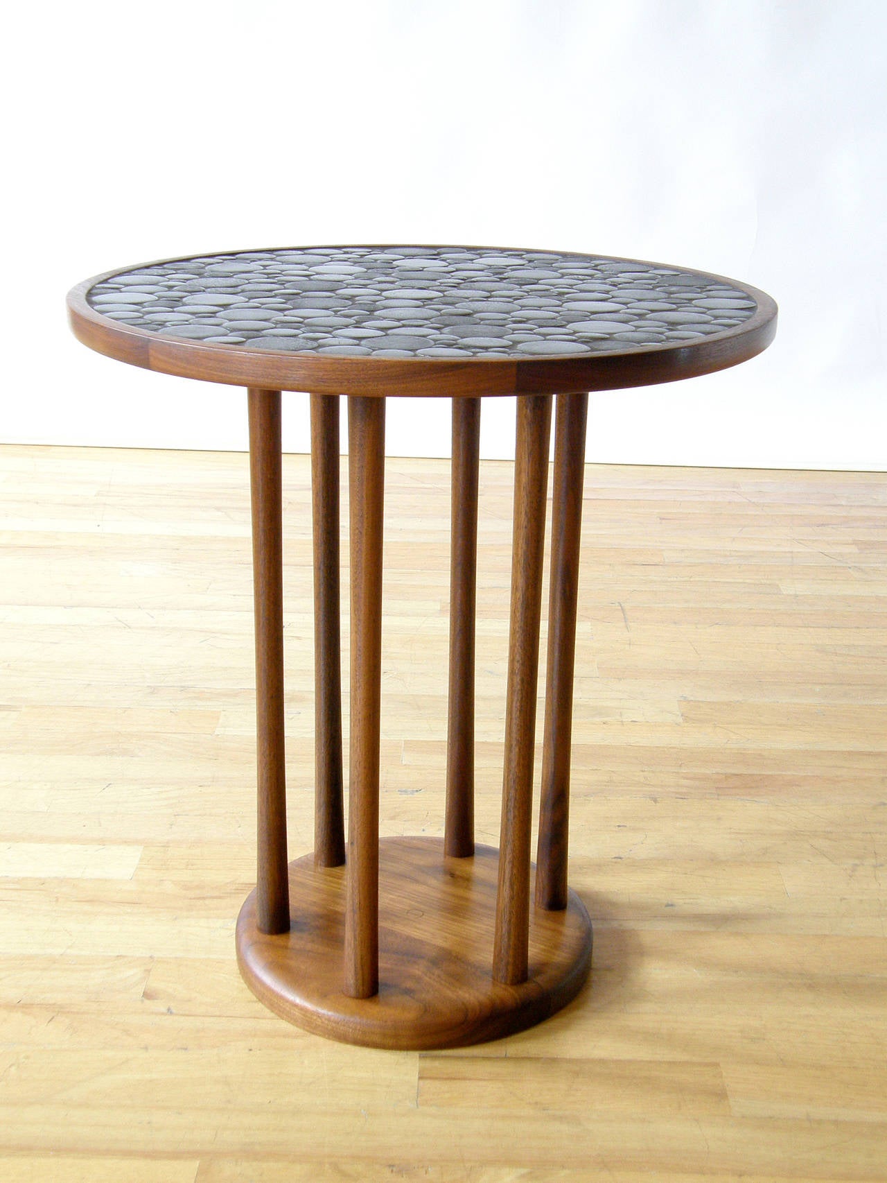 Tile top side table by Jane and Gordon Martz for Marshall Studios.

Please use Contact Dealer button if you have any questions.