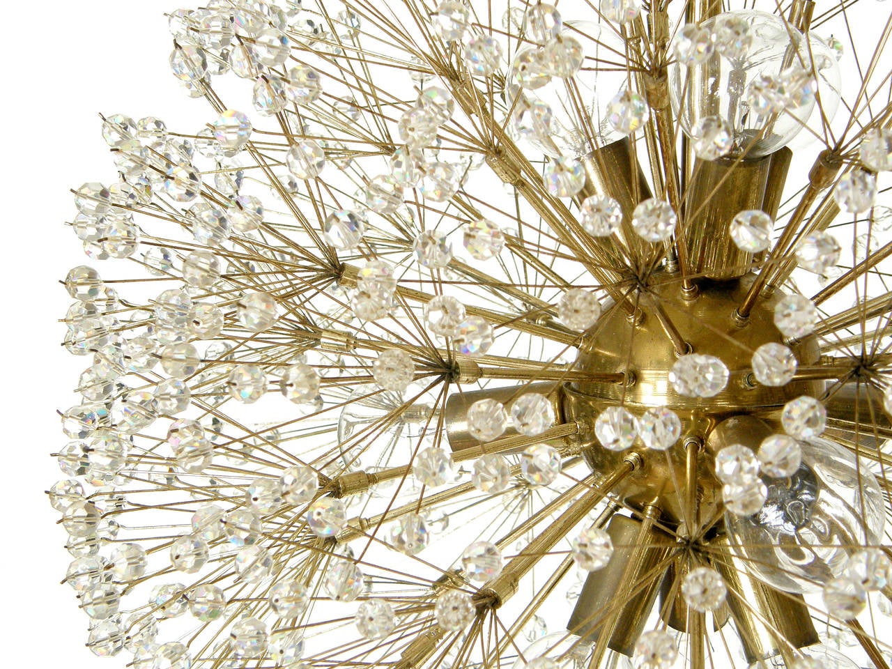 dandelion crystal chandelier