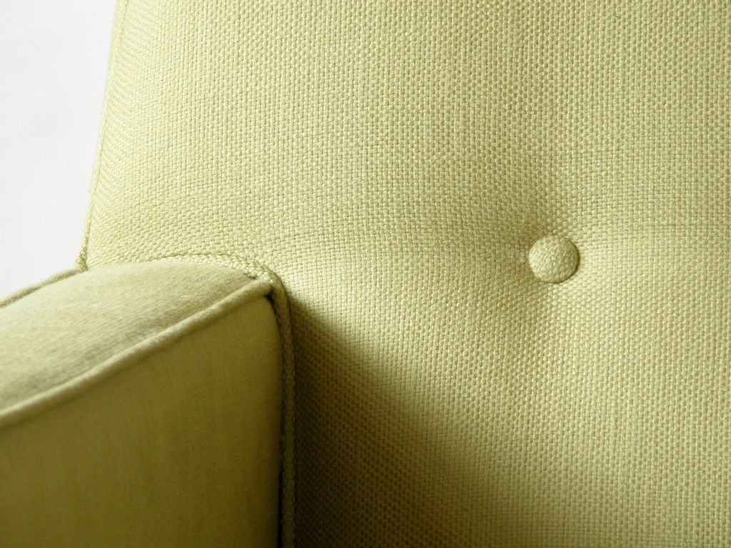 20th Century Dunbar Lounge Chair with Custom Legs Designed by Jane Graham