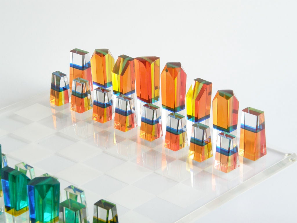 Acrylic Chess Set 1