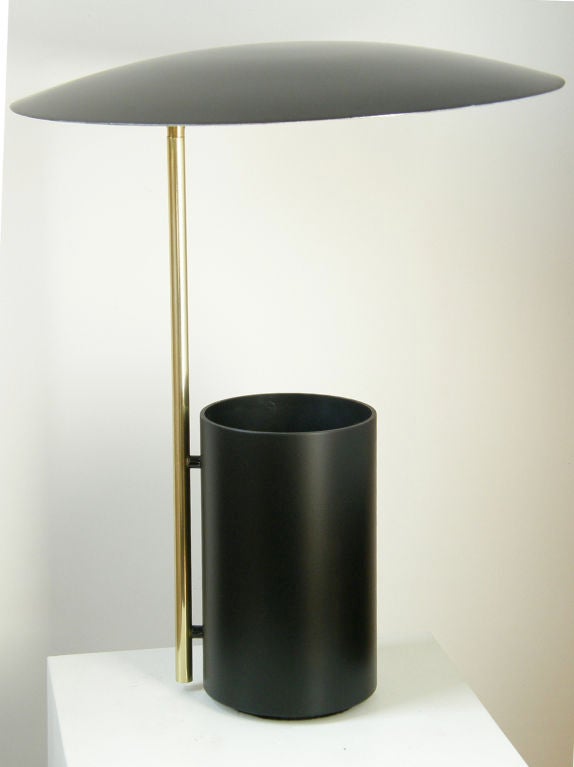 Pivoting reflector lamp designed by George Nelson.
