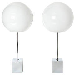 Pair of Sonneman Table Lamps