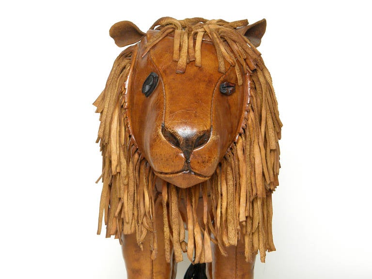 British Dimitri Omersa Leather Lion