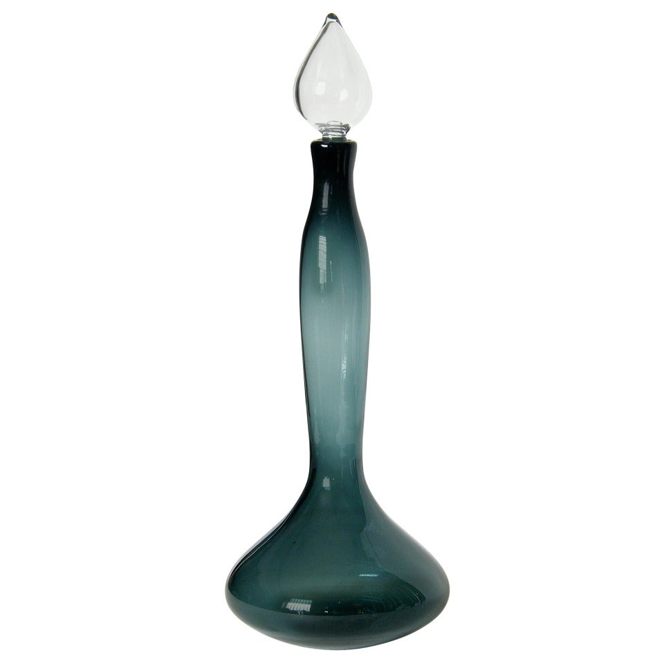 Blenko Glass "Genie" Bottle
