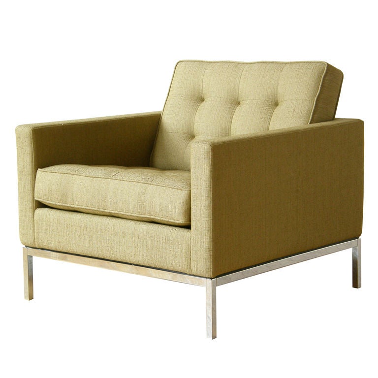 Florence Knoll Lounge Chair at 1stDibs