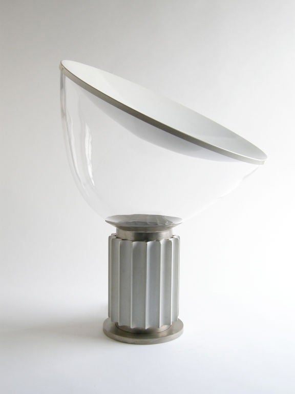 Achille and Pier Giacomo Castiglioni's classic Taccia table lamp.