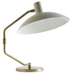 Clay Michie Table Desk Lamp for Knoll with Swiveling Arm and Adjustable Shade