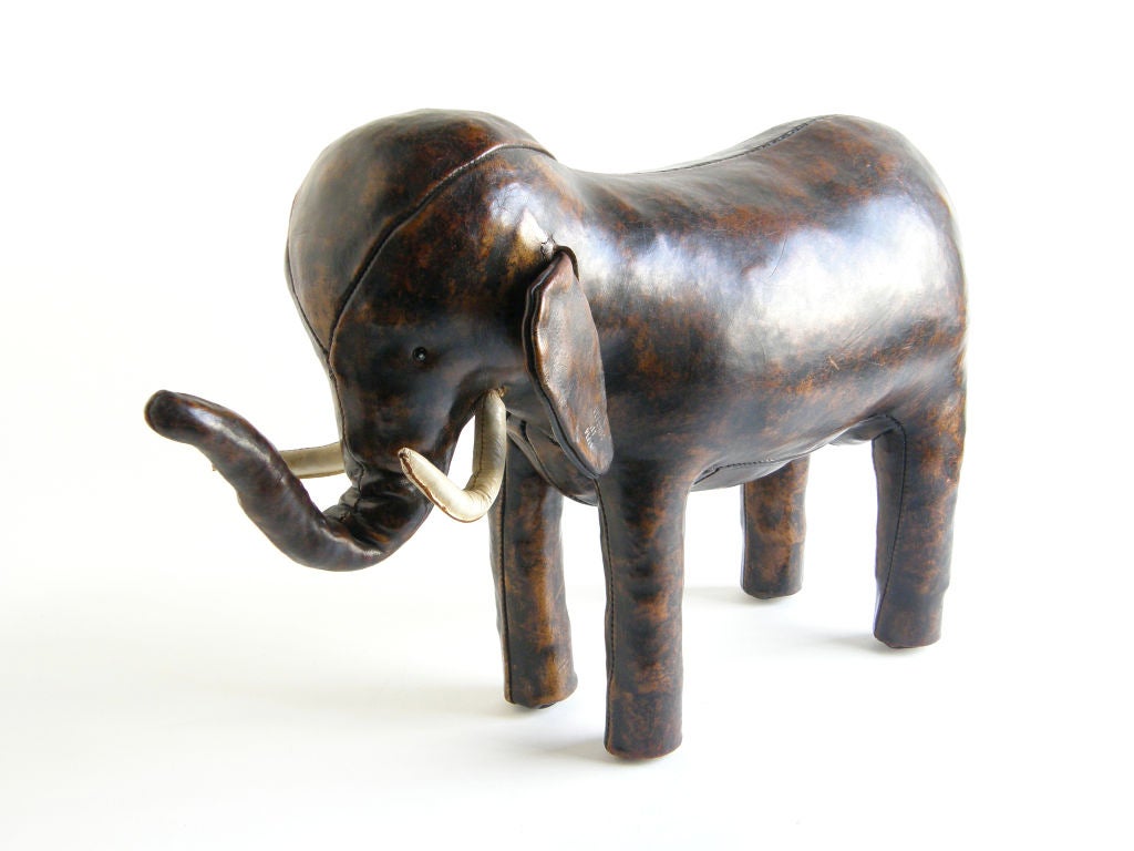 Dimitri Omersa Leather Elephant