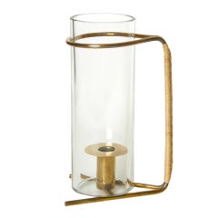 Carl Aubock Candle Lantern with Handle