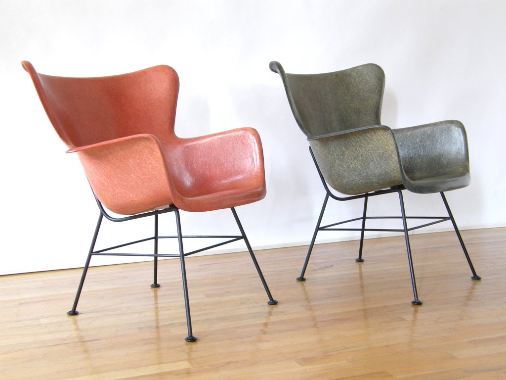 American Lawrence Peabody Lounge Chairs