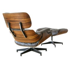 Charles Eames lounge and ottoman