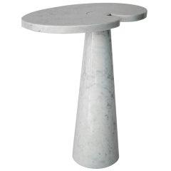 Angelo Mangiarotti Marble Side Table, Eros Series