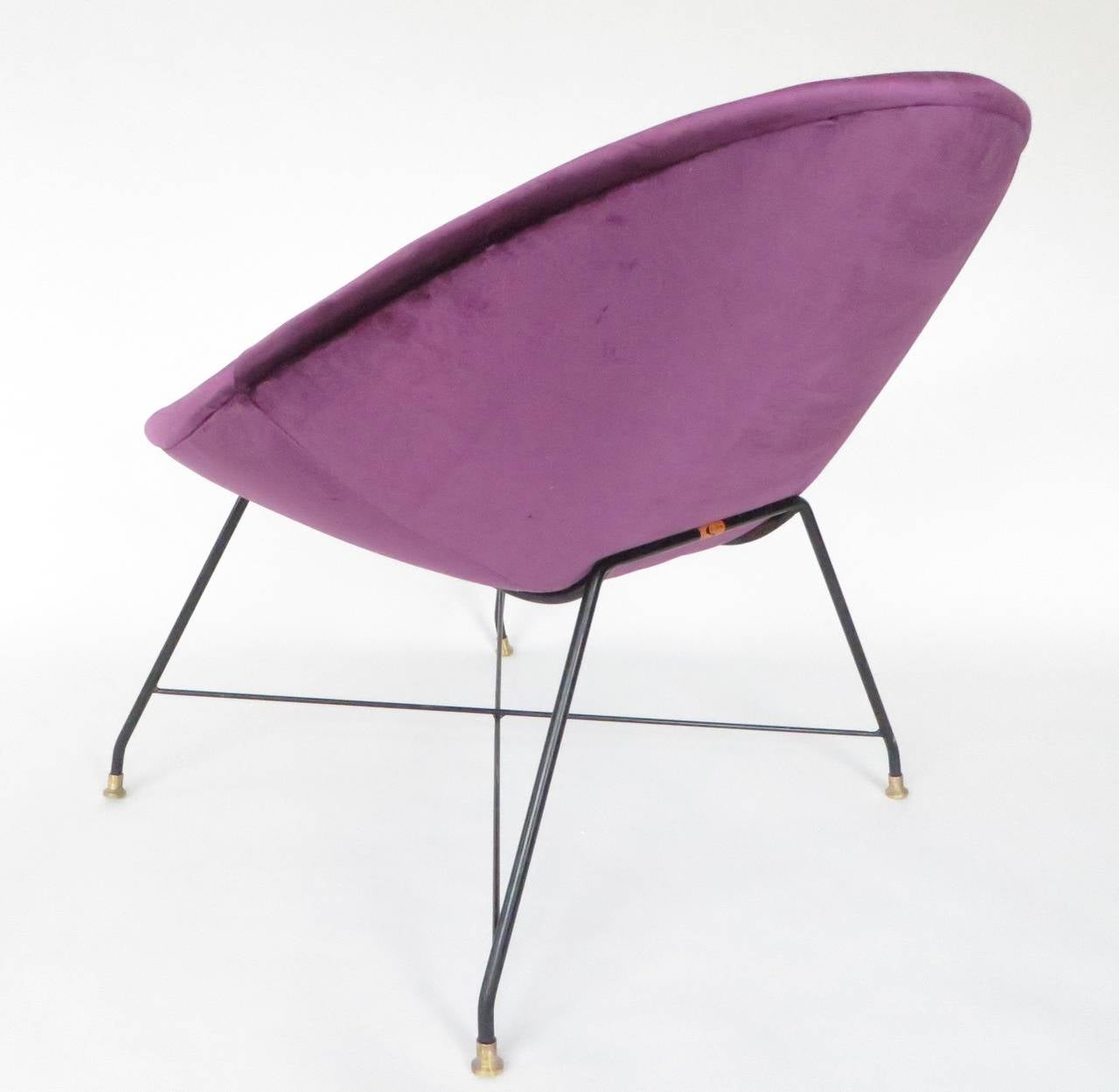 Augusto Bozzi for Saporiti Italian Lounge Chairs 2