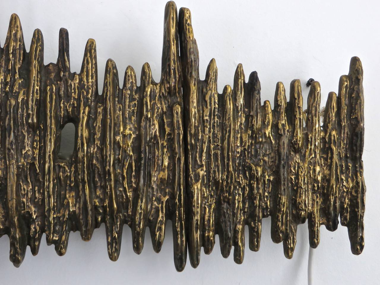 Bronze Brutalist Italian Sculpture by Luciano Frigerio 1