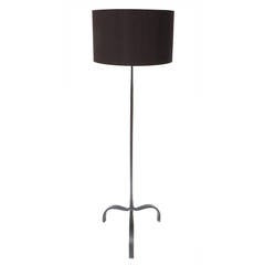 Minimalist Style Hand Wrought Iron French Floor Lamp with Shade 3