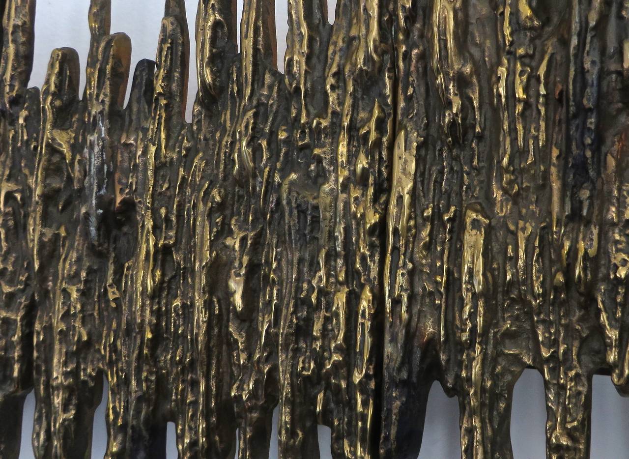 Bronze Brutalist Italian Sculpture by Luciano Frigerio 5