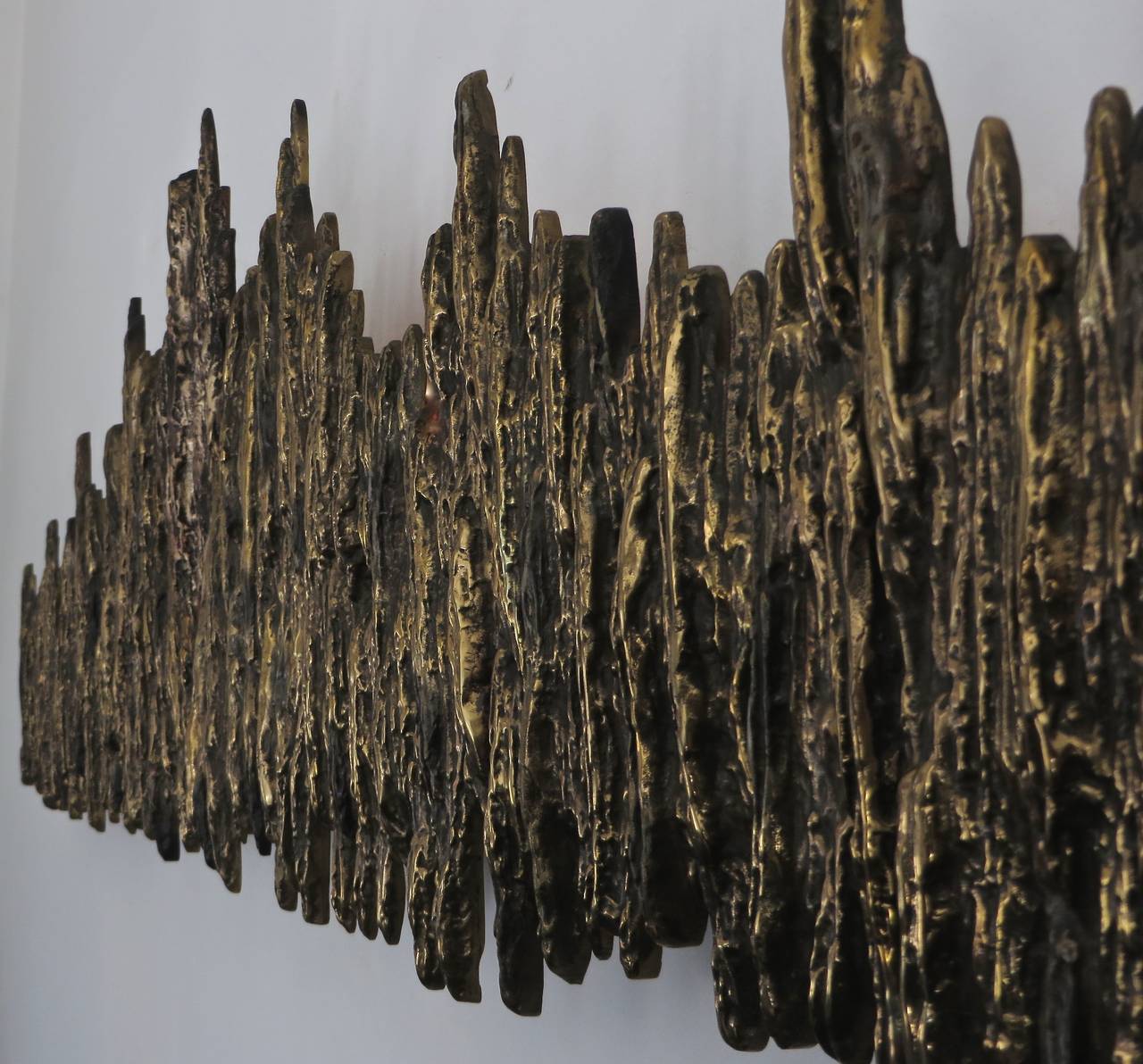 Bronze Brutalist Italian Sculpture by Luciano Frigerio 4
