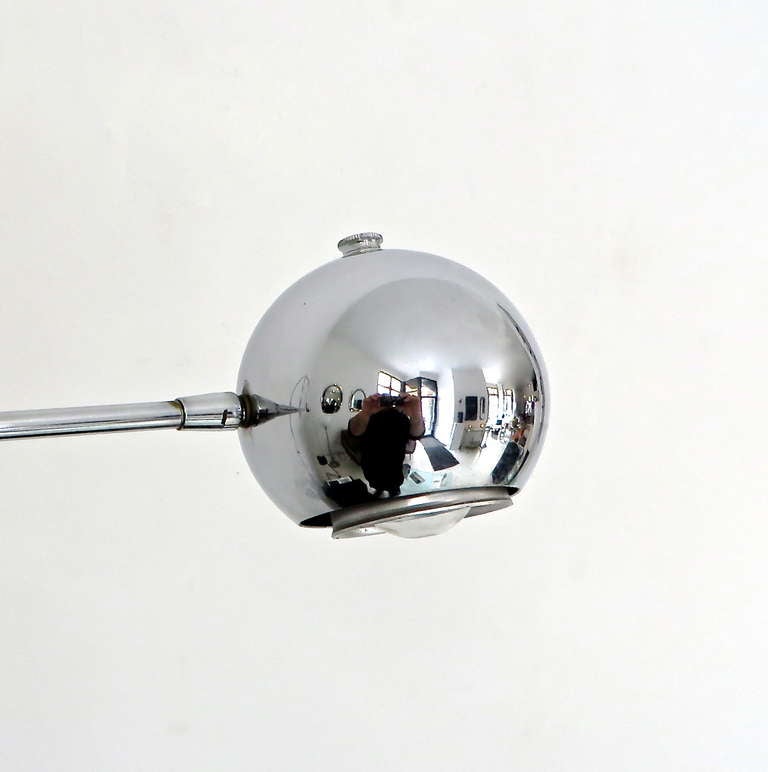 Late 20th Century Orbiter Wall LIght by Robert Sonneman