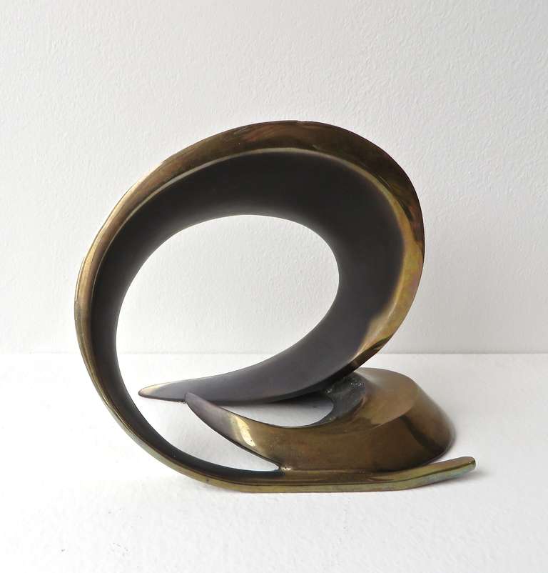 Pair of Bronze Bookend Sculptures by Bob Bennett, Signed 84 Bob Bennett 86/230 In Excellent Condition In Chicago, IL