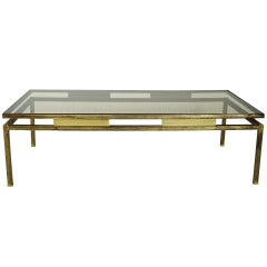 French Coffee Table by Maison Jansen