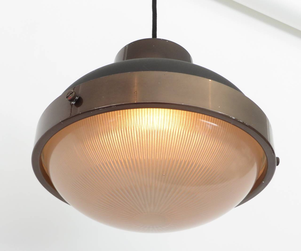Italian Ceiling Lamp by Gino Sarfatti Model 3027p, for Arteluce 1