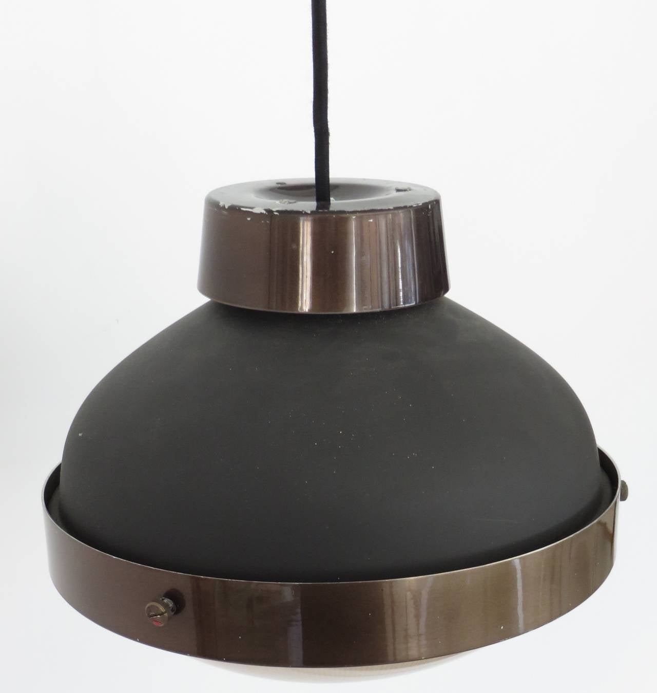 Mid-Century Modern Italian Ceiling Lamp by Gino Sarfatti Model 3027p, for Arteluce