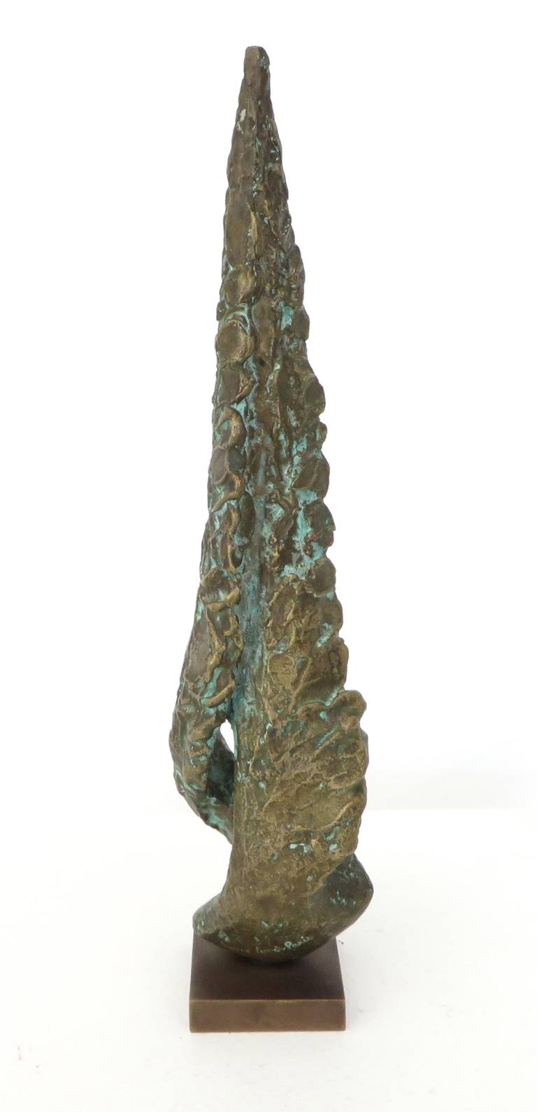 Mid-Century Modern Sculpture en bronze de l'artiste française Alicia Moi