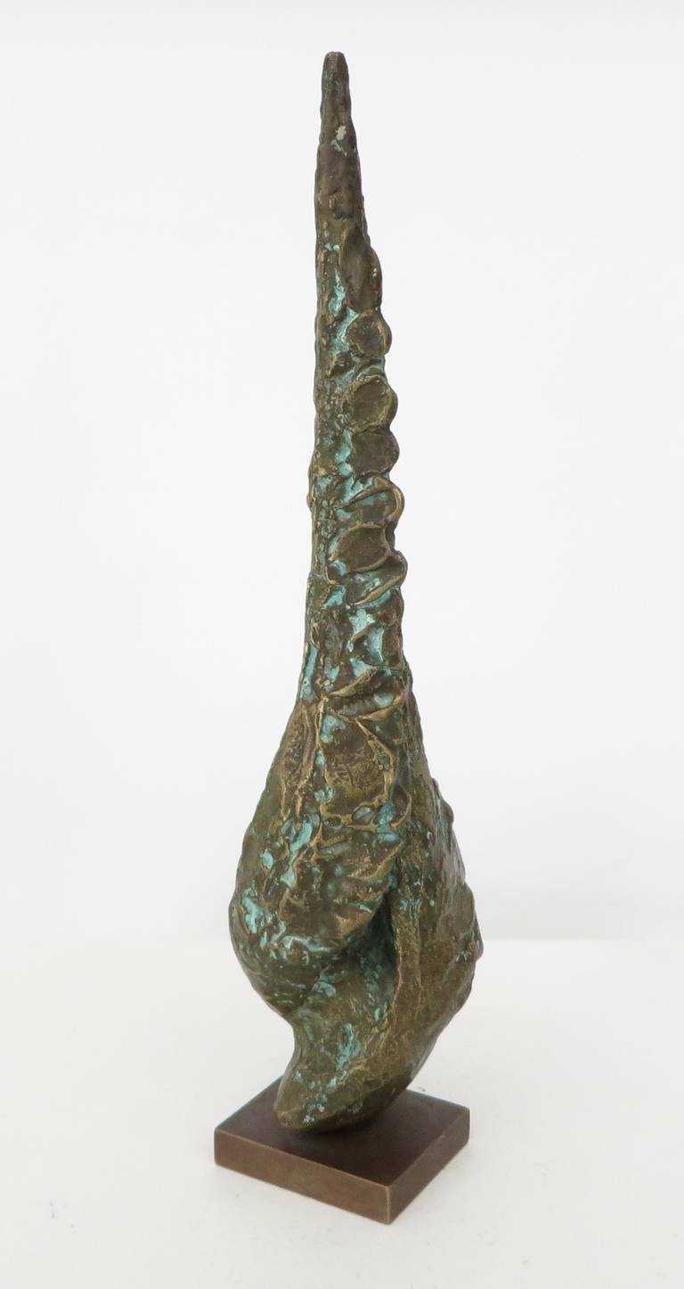 Mid-Century Modern Bronze Sculpture by French Artist Alicia Moi
